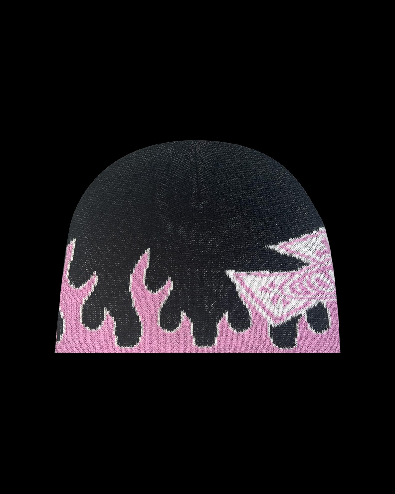 Moto Punk Beanie Black