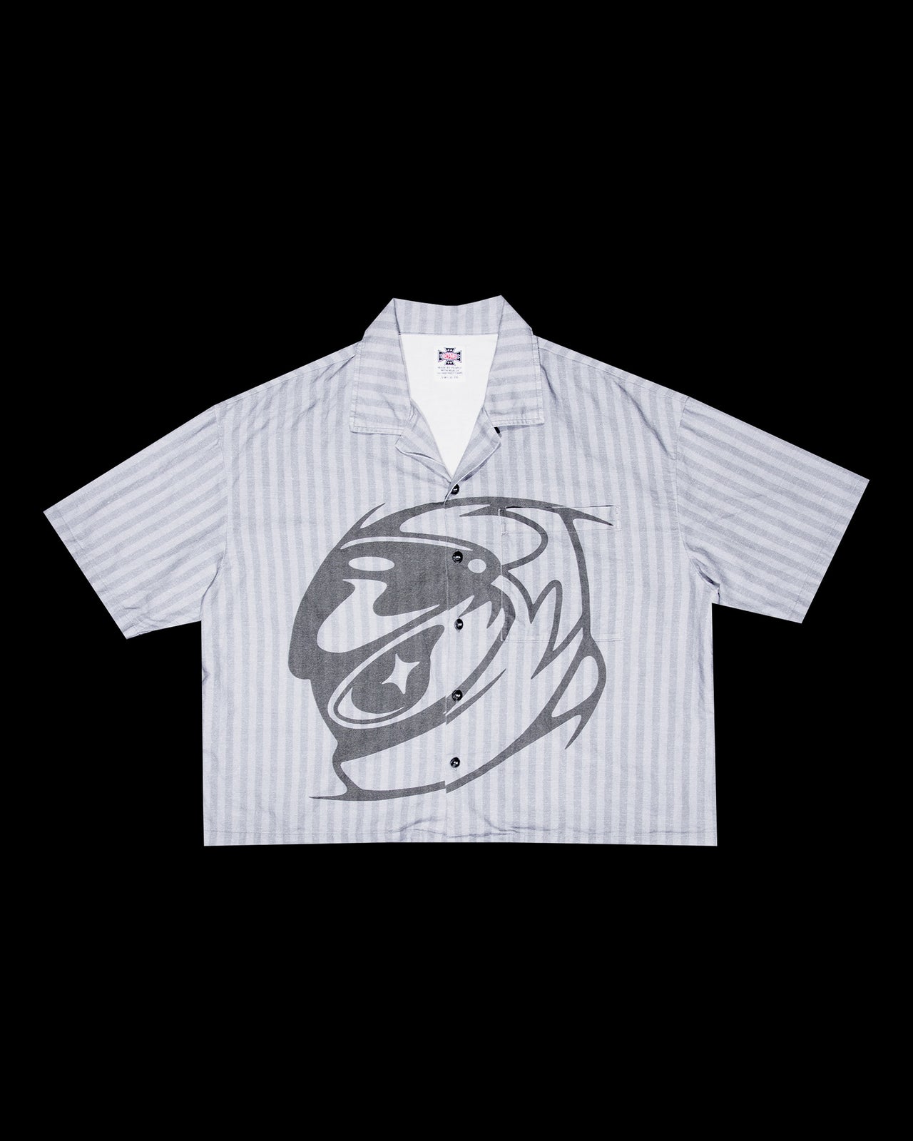 Racers Button Up Gray