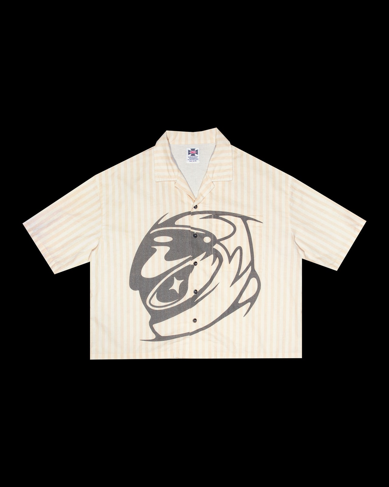 Racers Button Up Tan