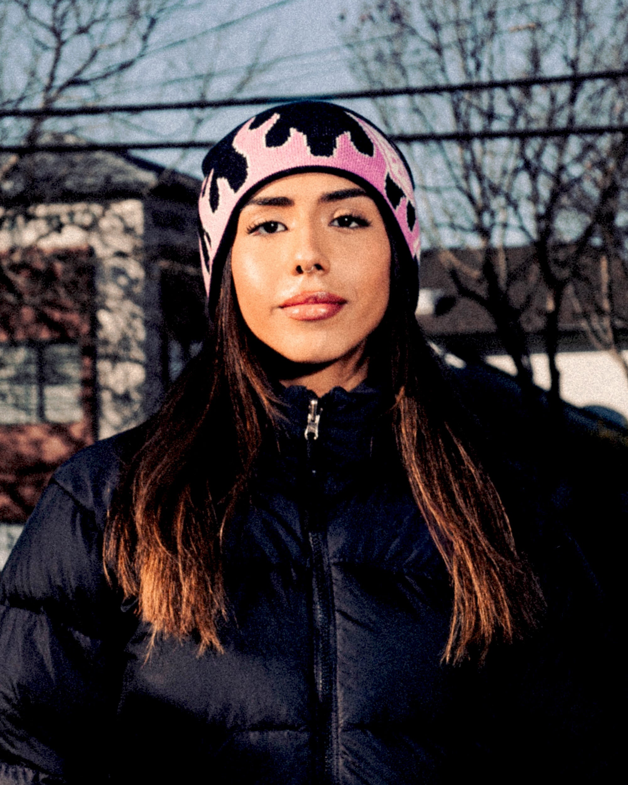 Moto Punk Beanie Black - Iconaclub