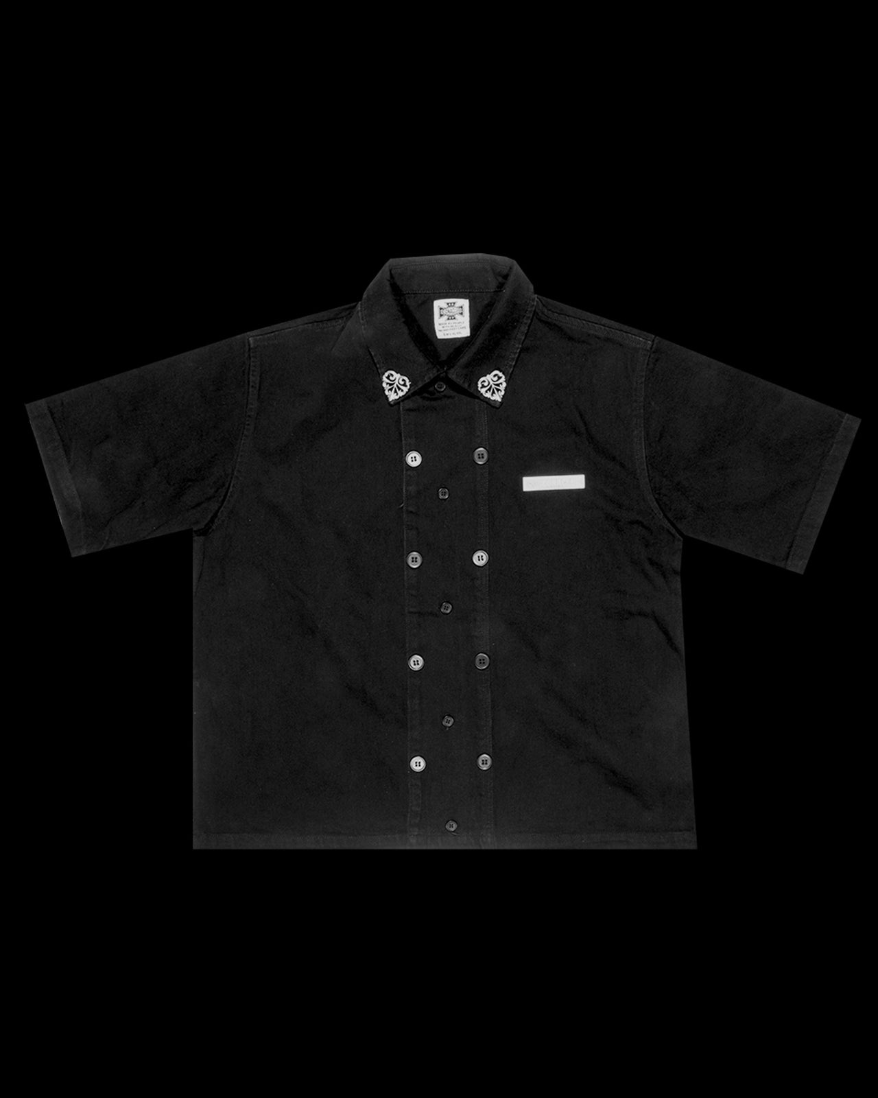 CC Button Up Black