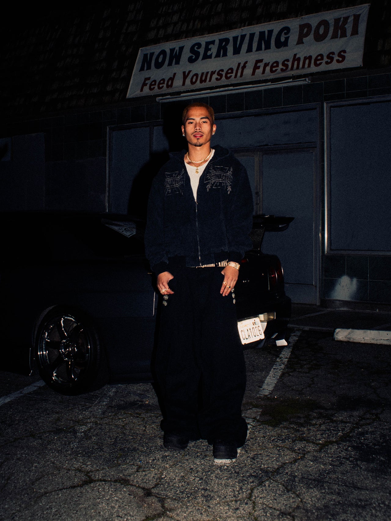 Canvas Work Jacket Acid Black