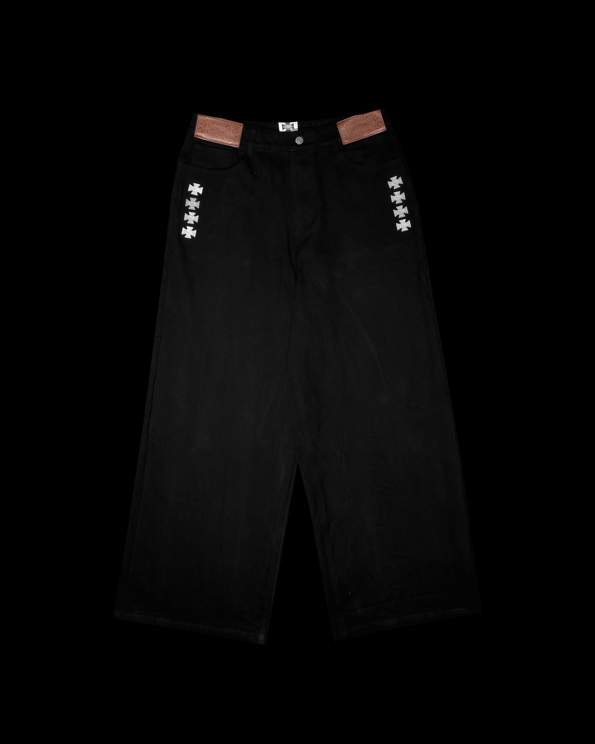 Canvas Work Pants Black - Iconaclub