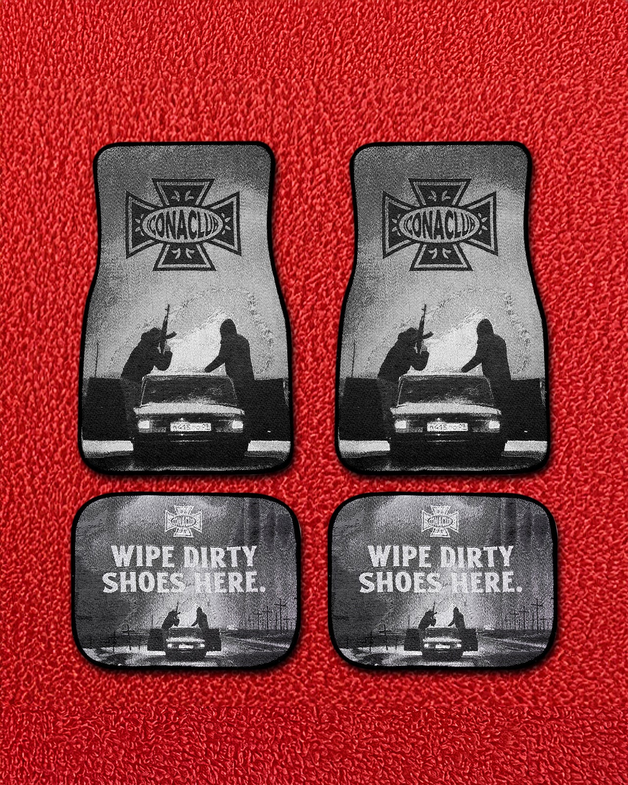 Mafia Tapestry Floor Mats (preorder)