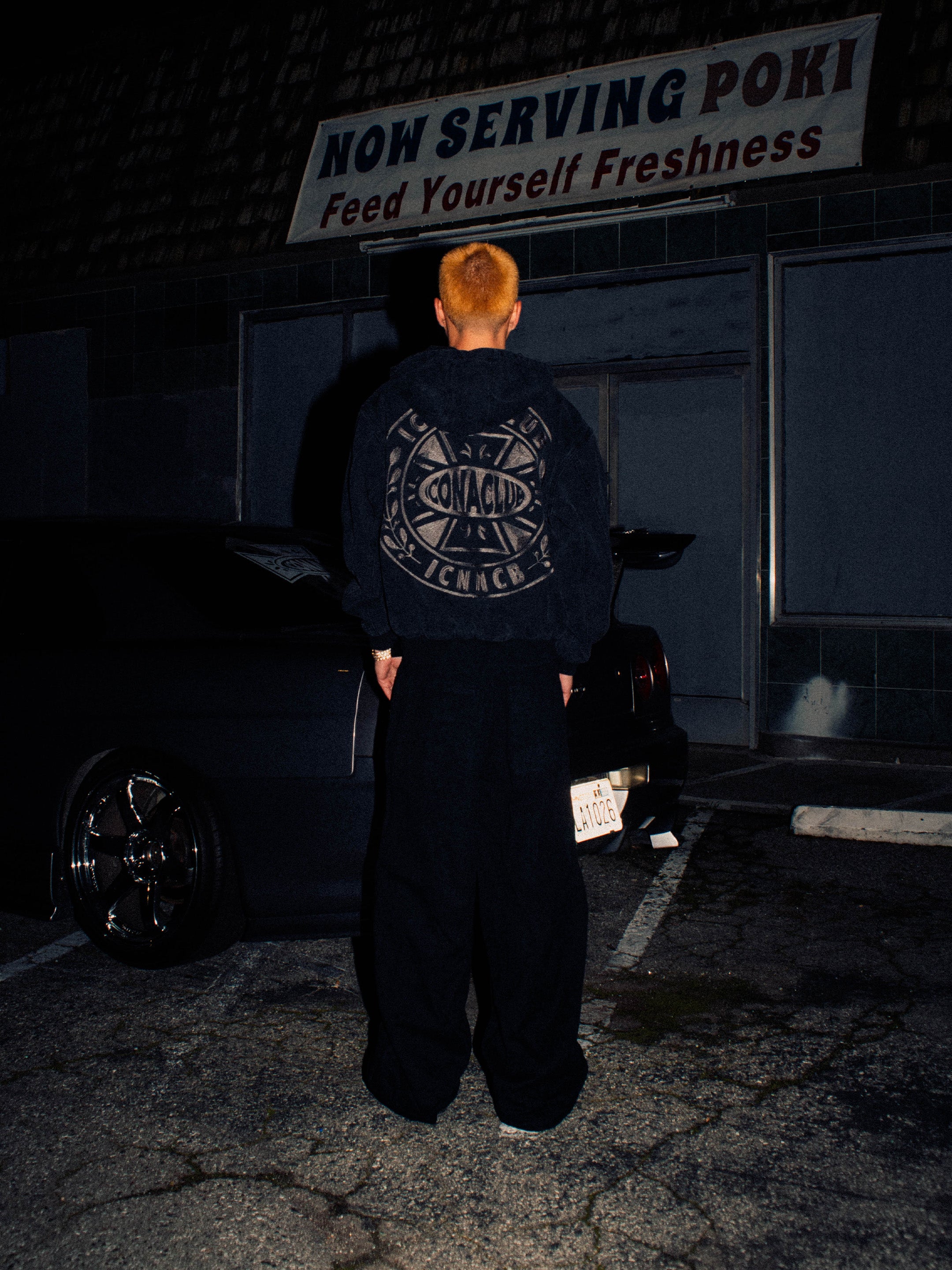 Canvas Work Jacket Acid Black - Iconaclub