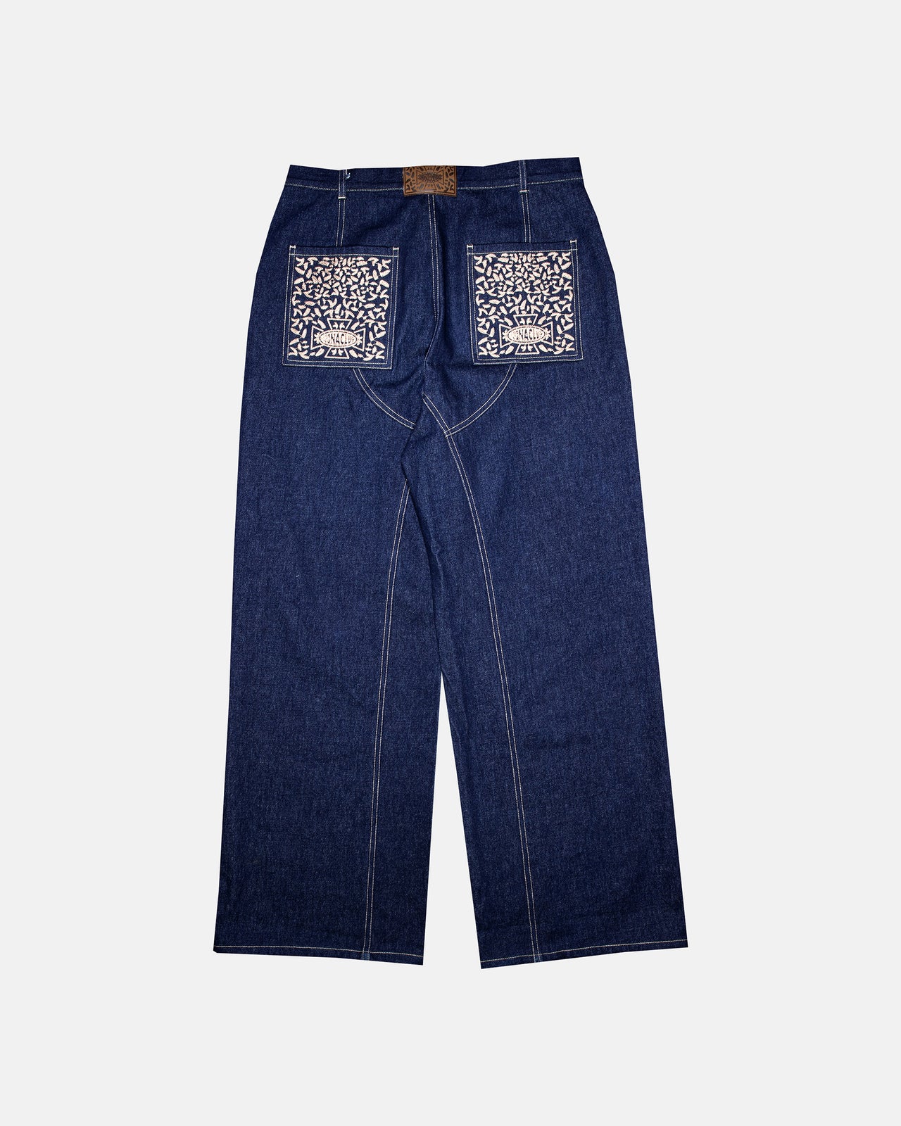 Wide Denim Jeans