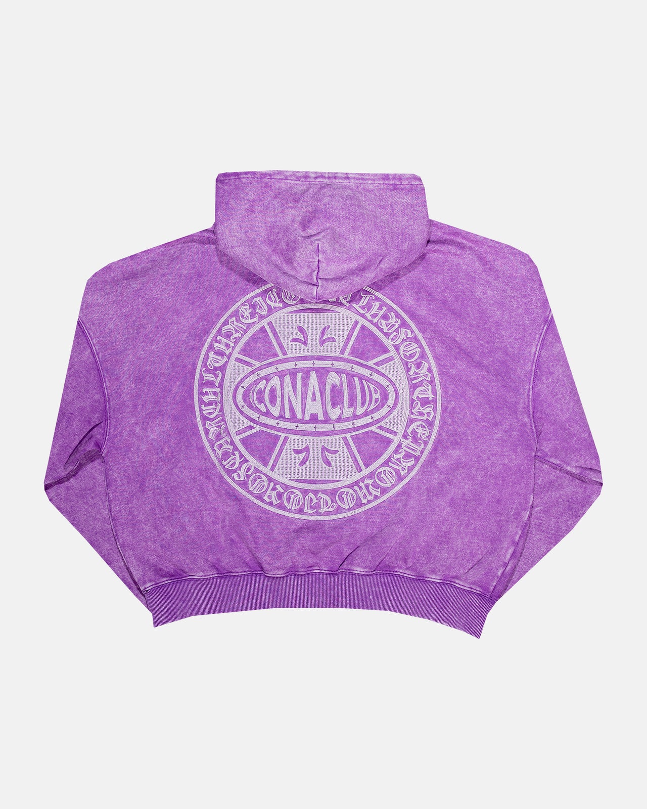 Violet Faded Logo Zip Up