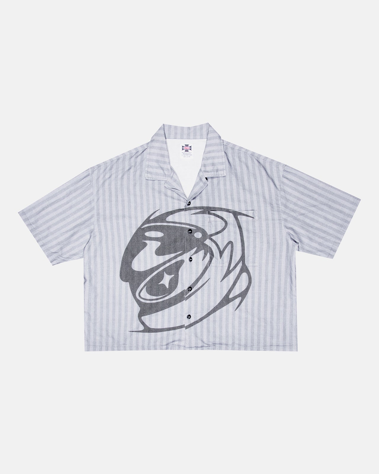 Racers Button Up Gray