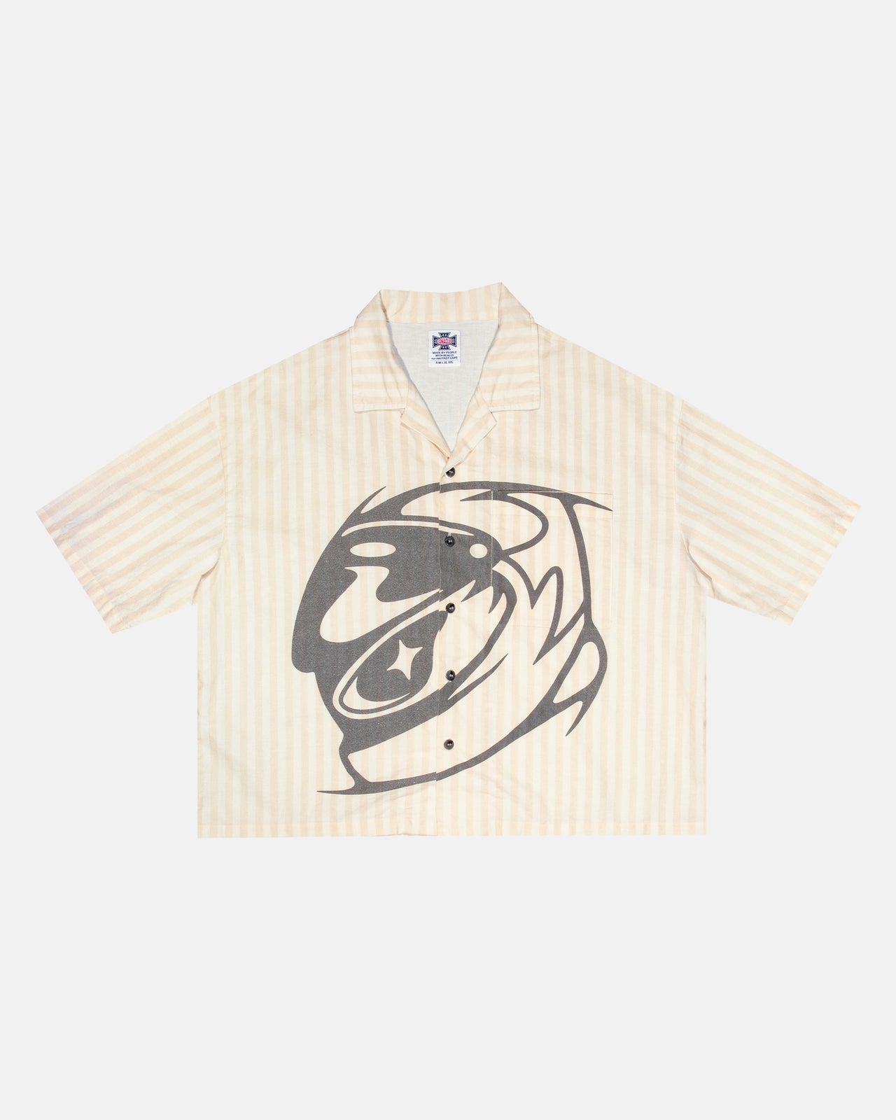 Racers Button Up Tan